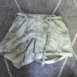 Green Abercrombie Shorts